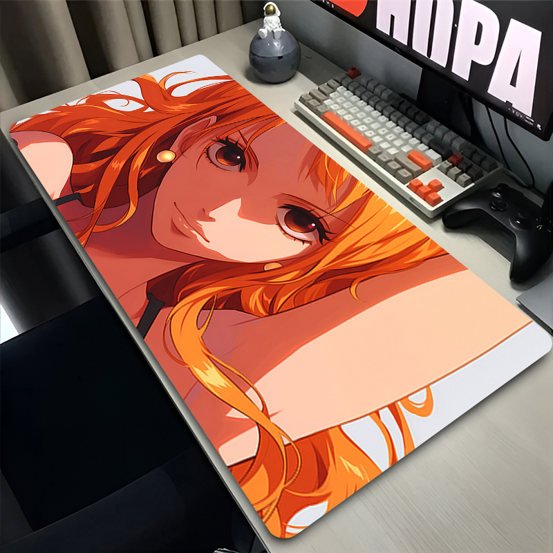 Gaming Accessories For Gaming Laptop - kawaii Mouse Pad one piece Nami
