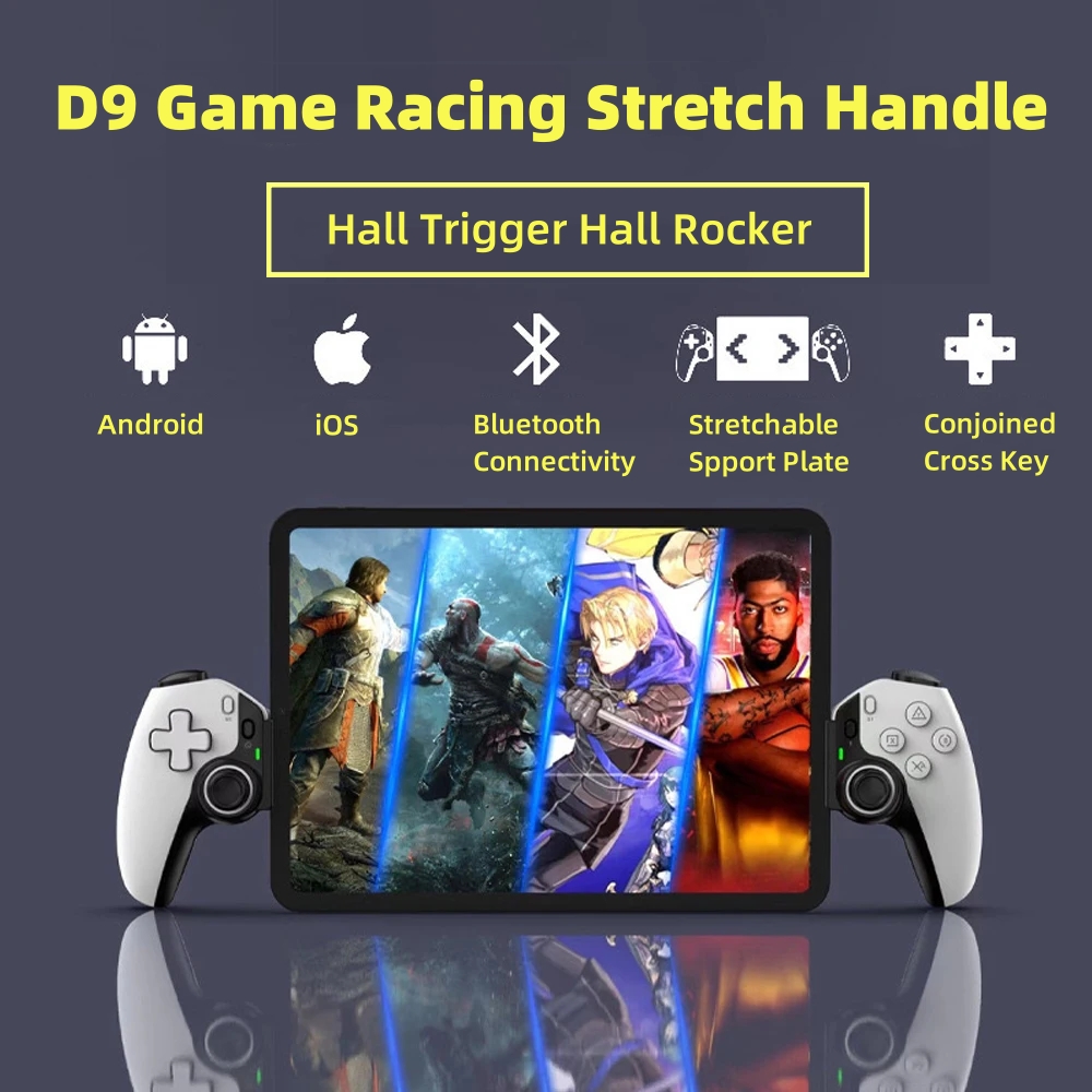 Gaming Accessories For Android - D9 Tablet Controller Wireless Handle For