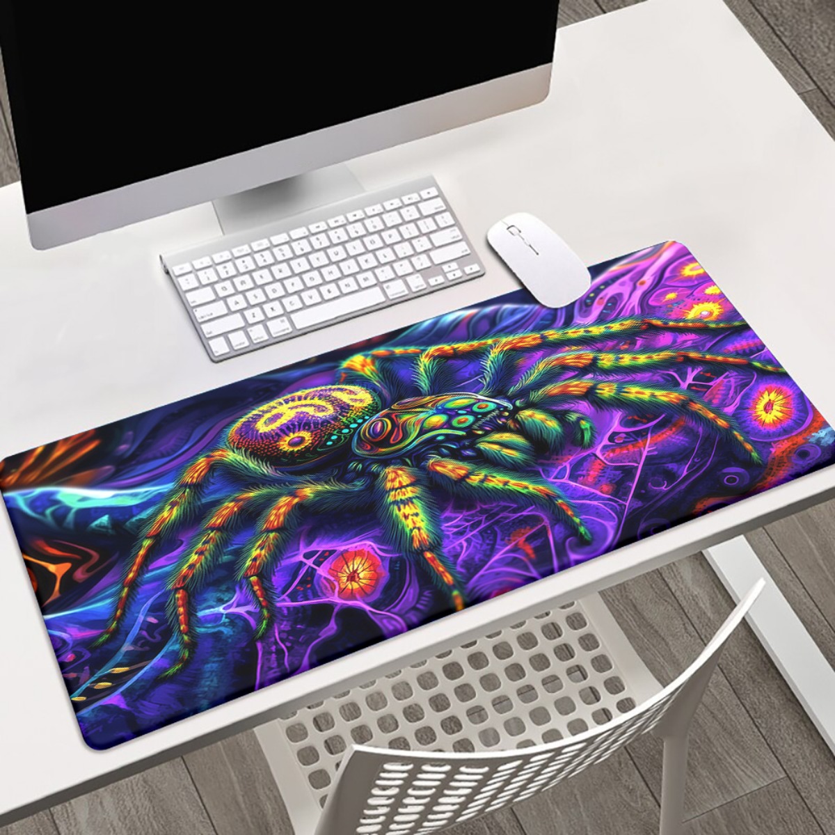 Gaming Accessories Brands - Brand Vibrant Spider Mousepad Gaming Keyboard