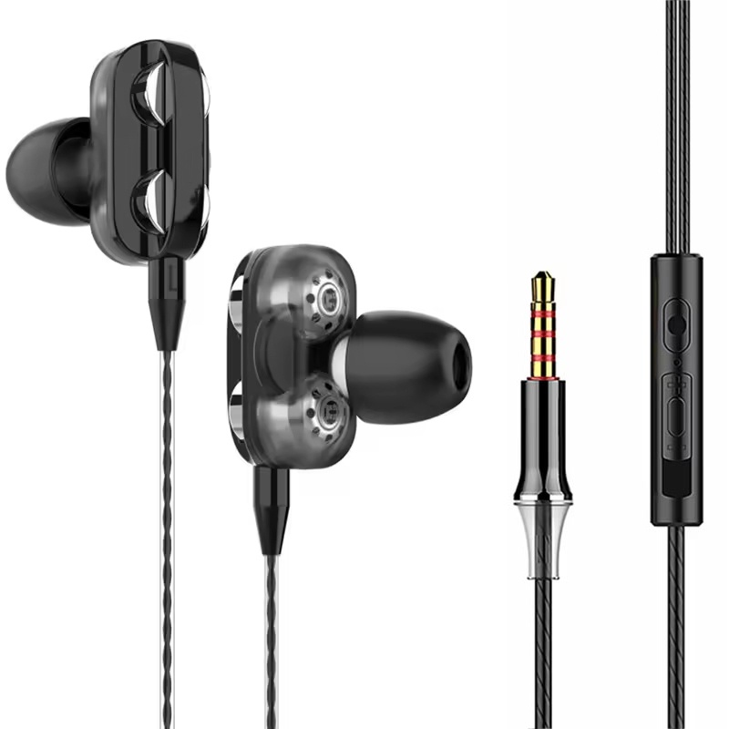 Gaming Accessories For Android - 3.5mm Wired Headphones HD Microphone For