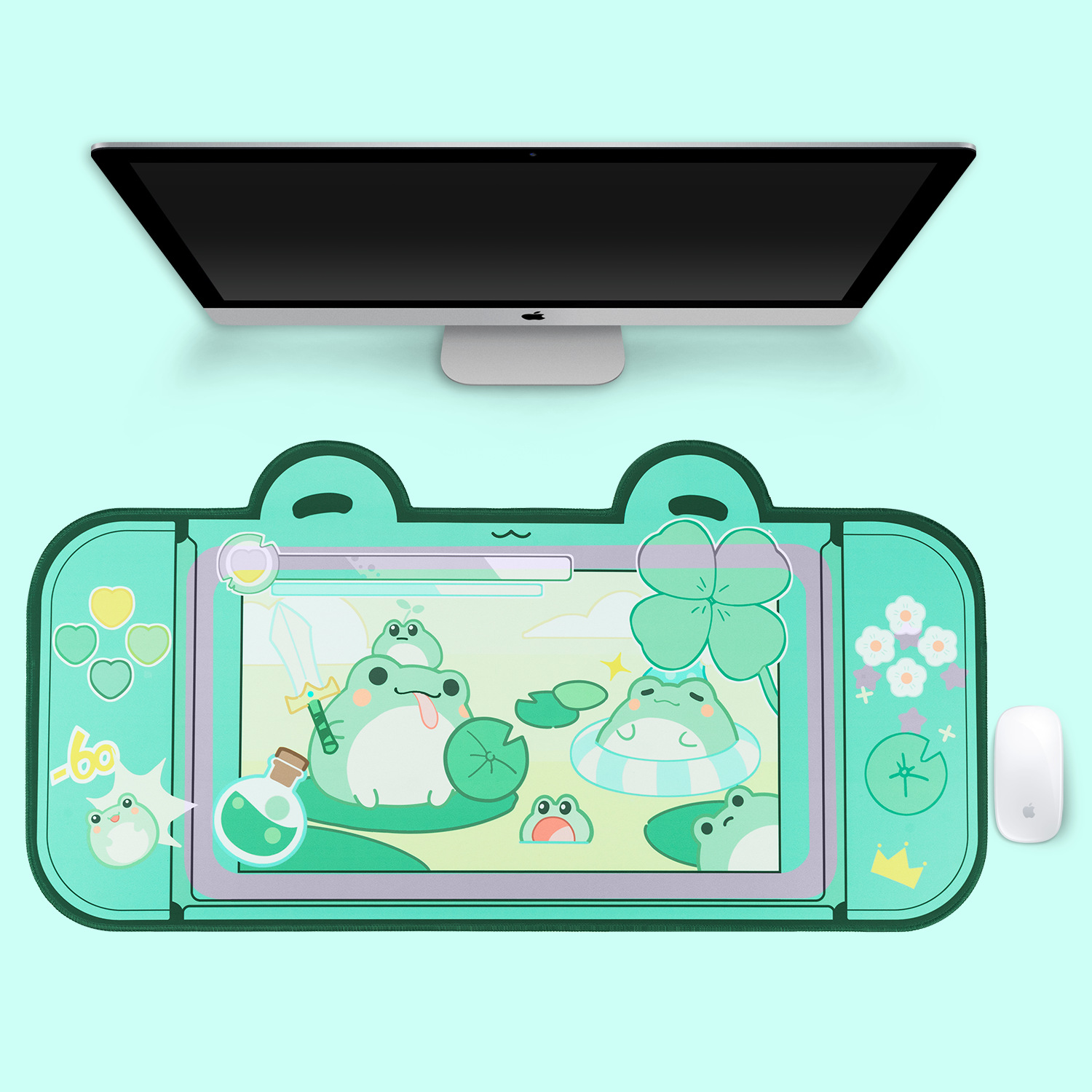 Gaming Accessories For Gaming Desk - Extra Large Kawaii Gaming Mouse Pad