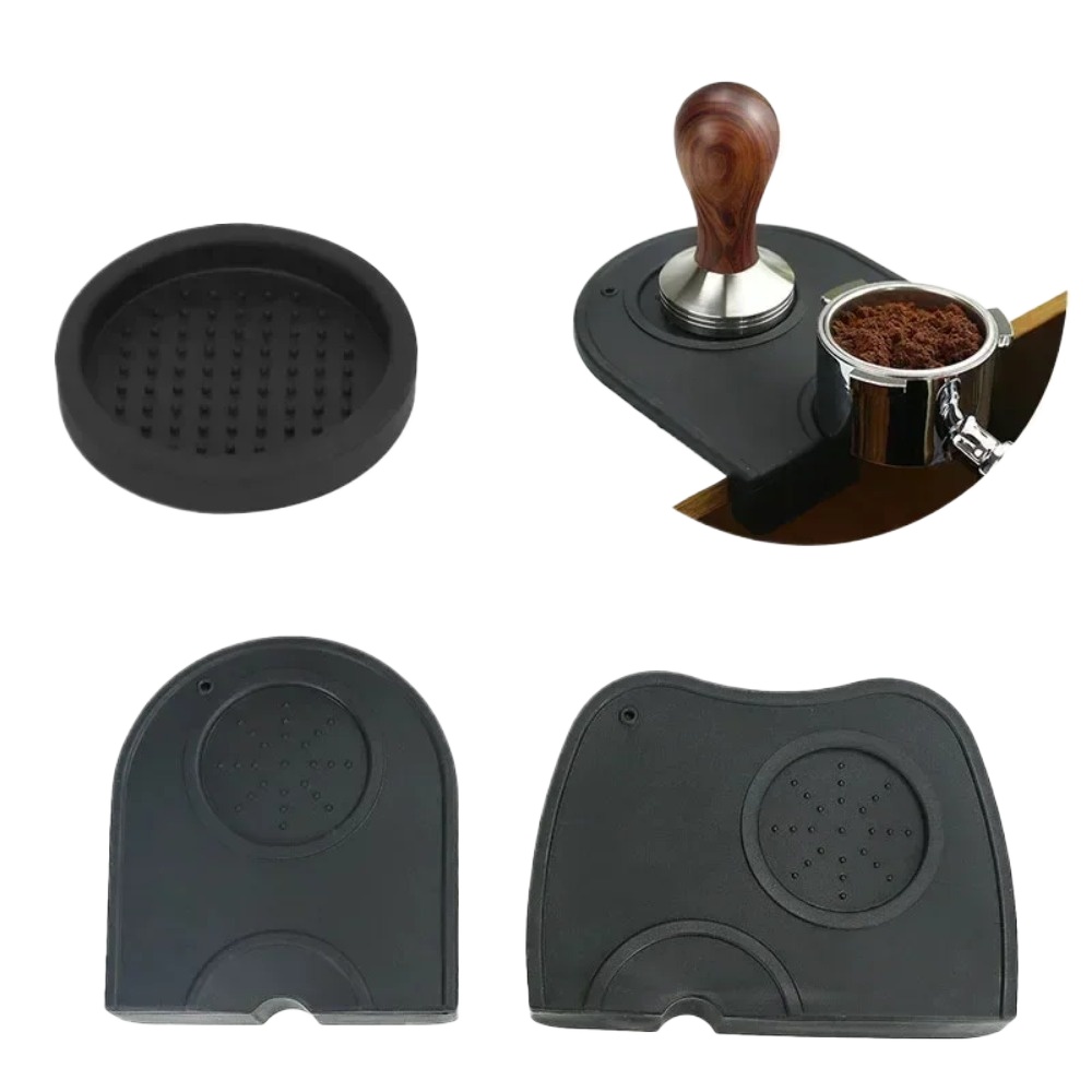 Desk Corner Mat - Coffee Tamper Mat Anti-skid Silicone Pad