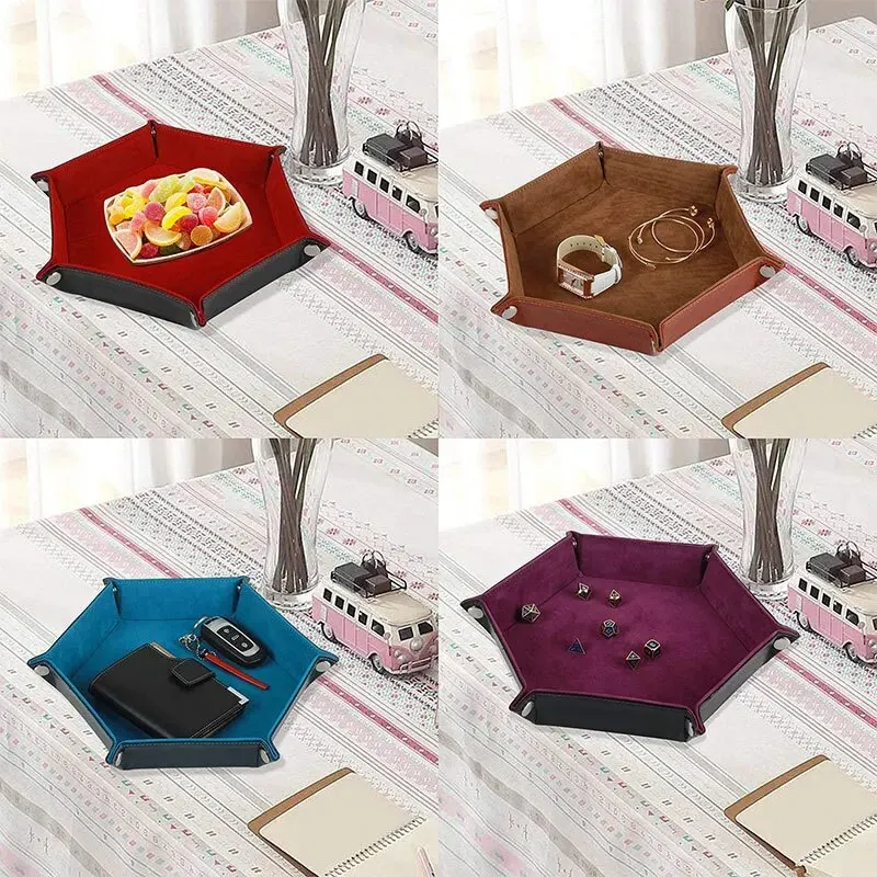 1pc Hexagonal Dice Tray and Mi - огляд і ціна Gaming Accessories Box
