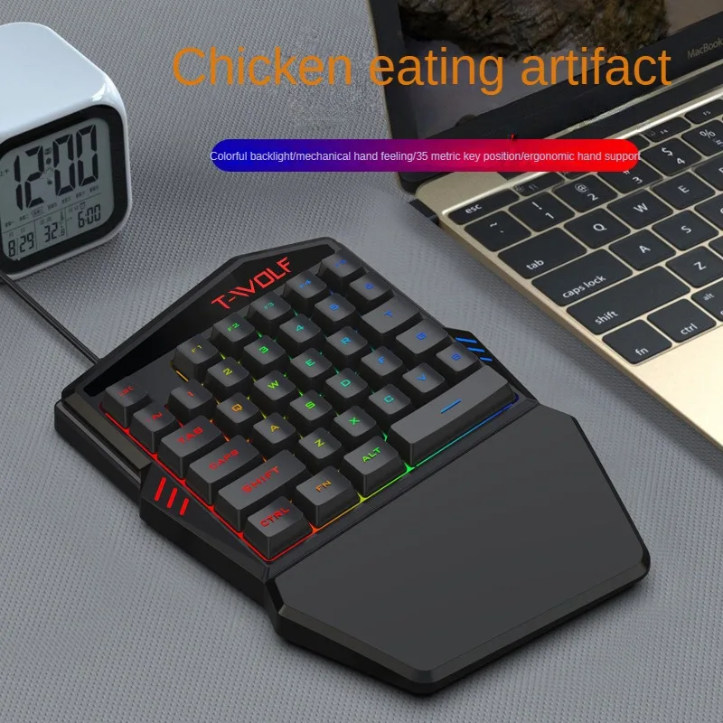 T-WOLF TF900 One Handed Keyboa - огляд і ціна Gaming Accessories Mobile