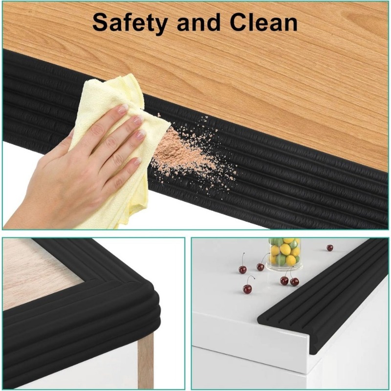 Black Thickened Anti-Collision - огляд і ціна Desk Corner Mat