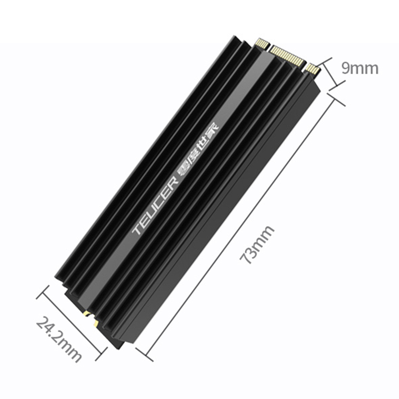 TEUCER M2 SSD Heatsink NVME 22 - огляд і ціна M2 Heatsink Cooler