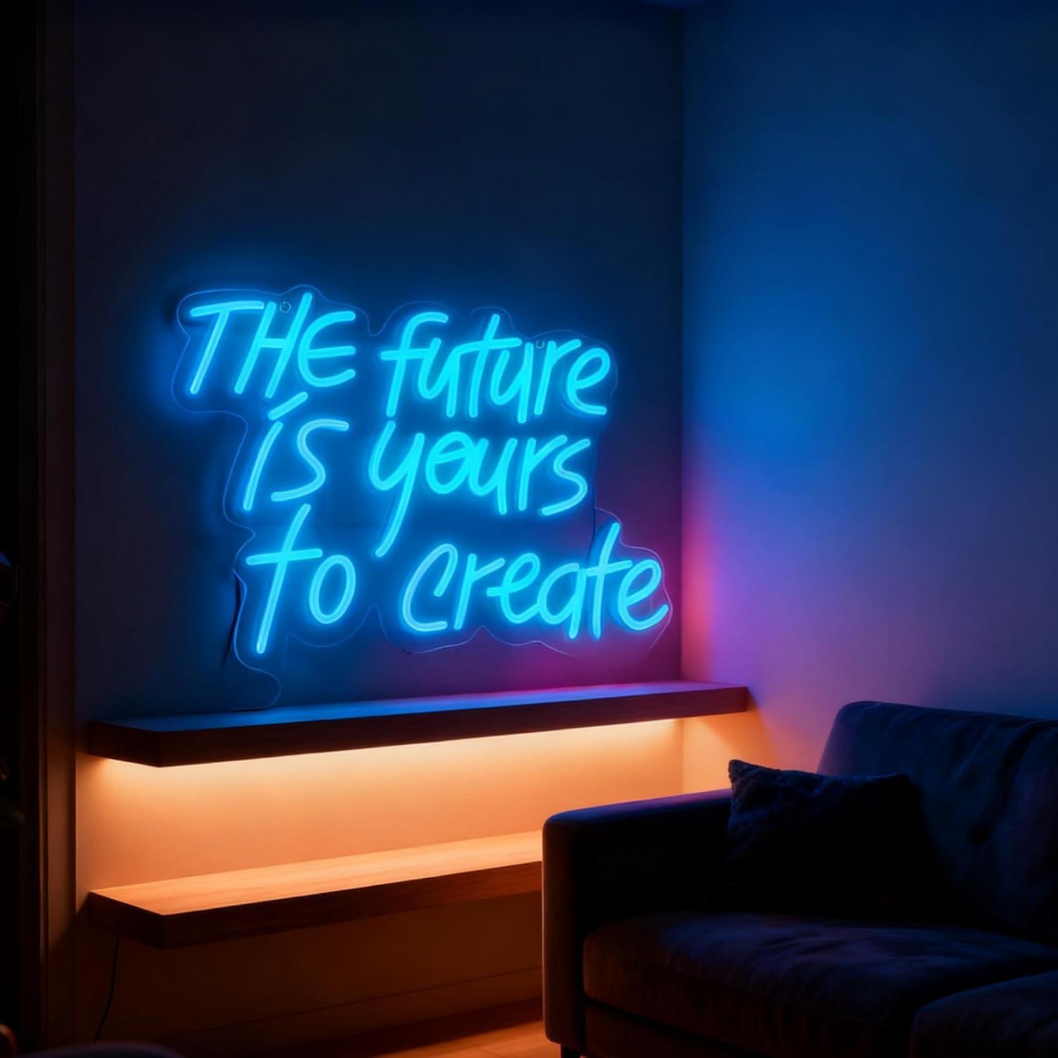 The Future is Yours Neon Sign  - огляд і ціна Accessories For Your Gaming Room
