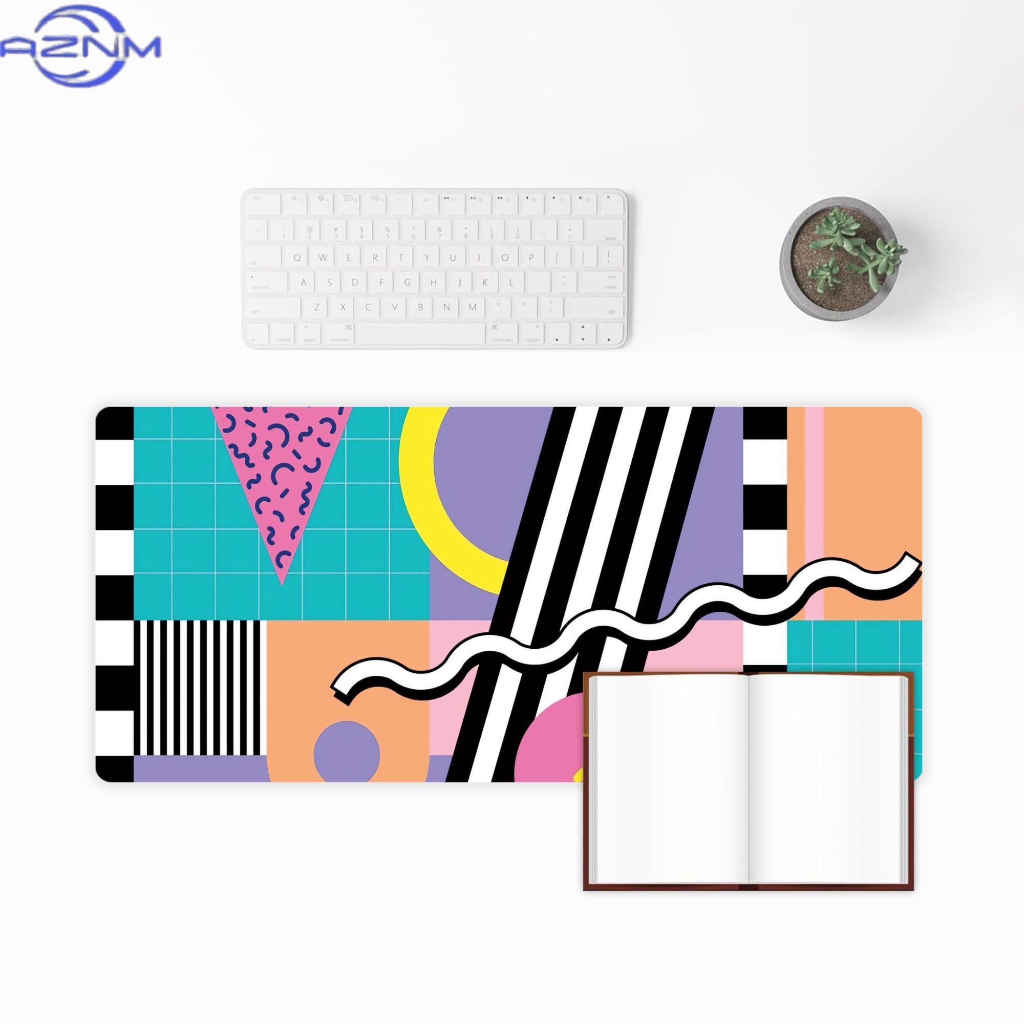 Memphis Pattern 91  90s 80s De - огляд і ціна Desk Corner Mat