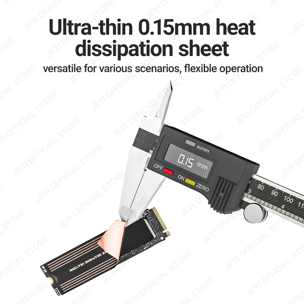 JEYI Graphene 2280 2242 2230 M - огляд і ціна M2 Heatsink Cooler