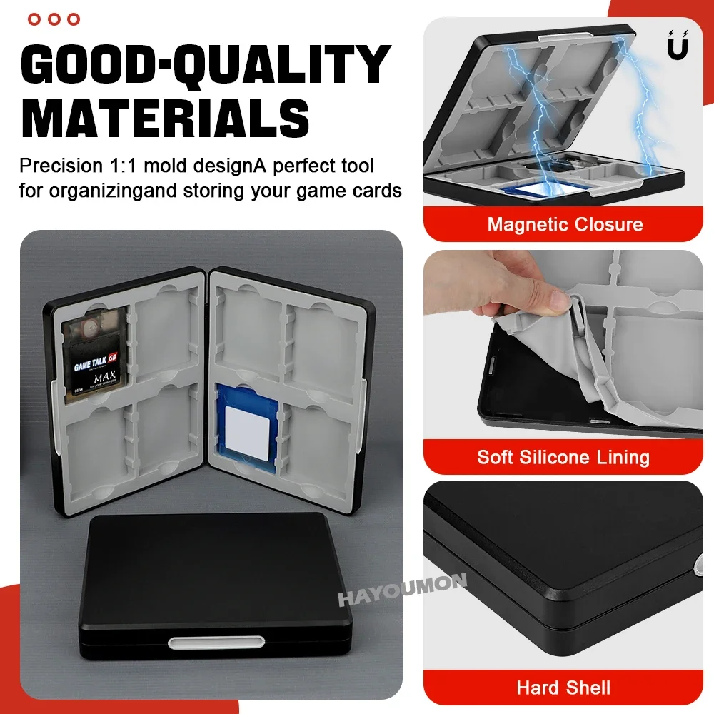 Portable 8 in 1 Game Card Stor - огляд і ціна Gaming Accessories Box