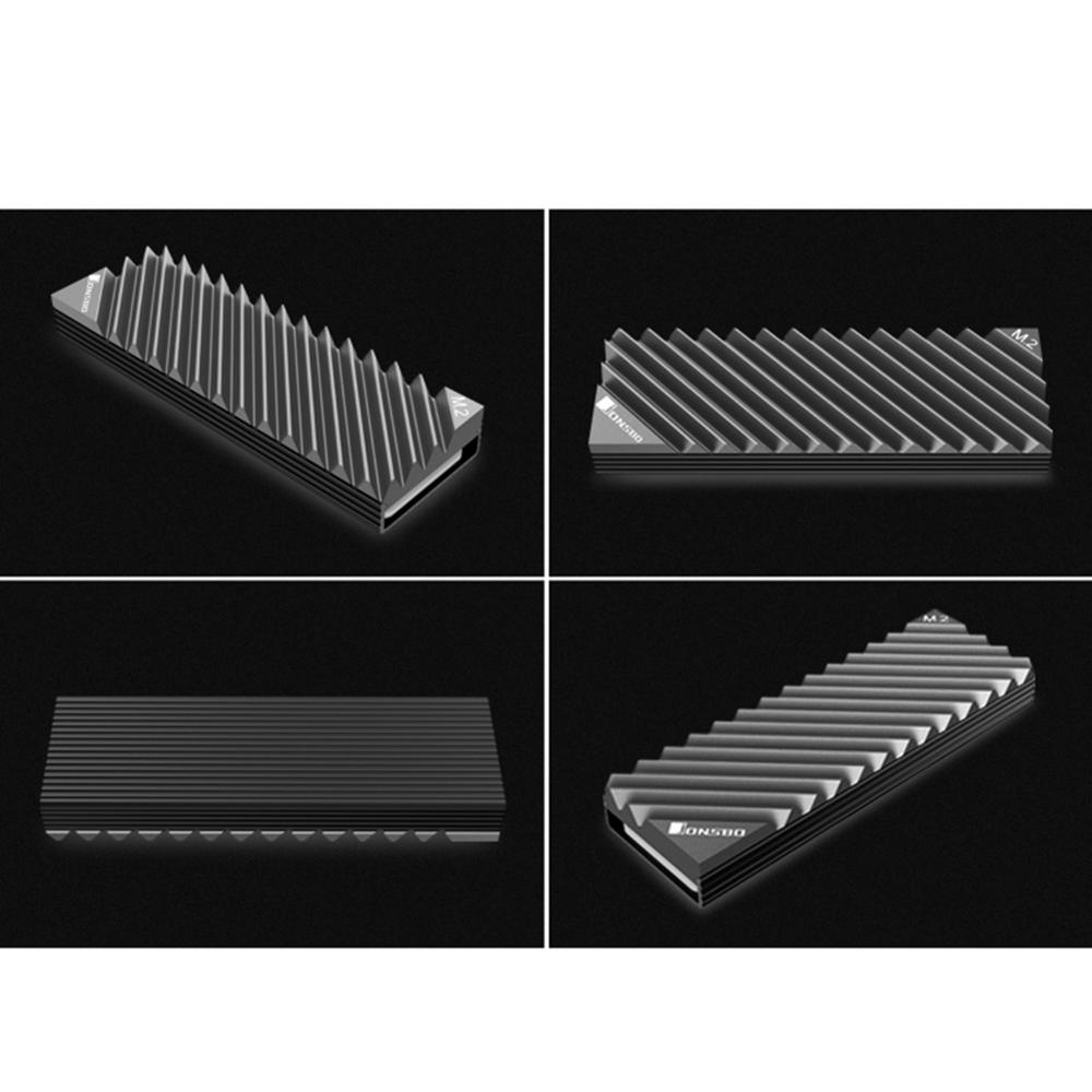Jonsbo M2 2280 SSD Aluminum He - огляд і ціна M2 Heatsink Cooler
