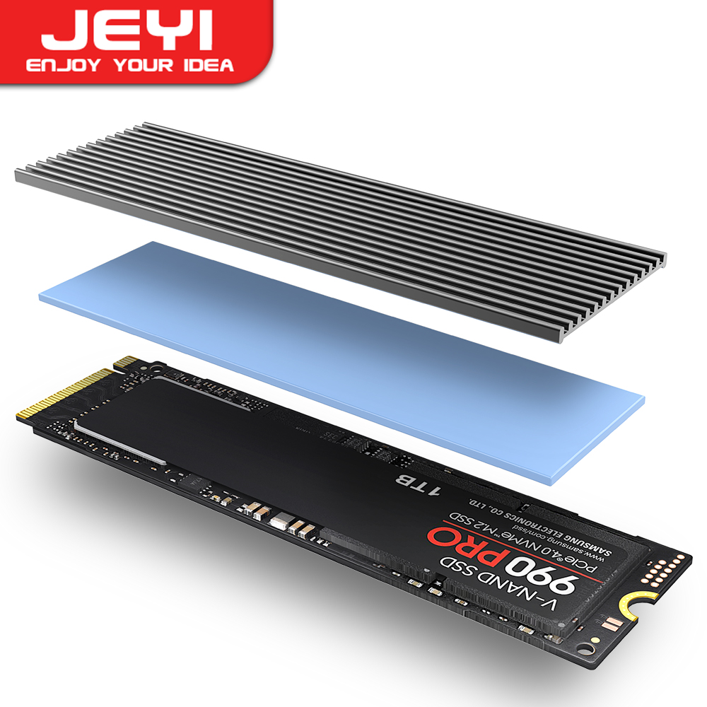 JEYI M.2 SSD Heatsink, Aluminu - огляд і ціна M2 Heatsink Cooler