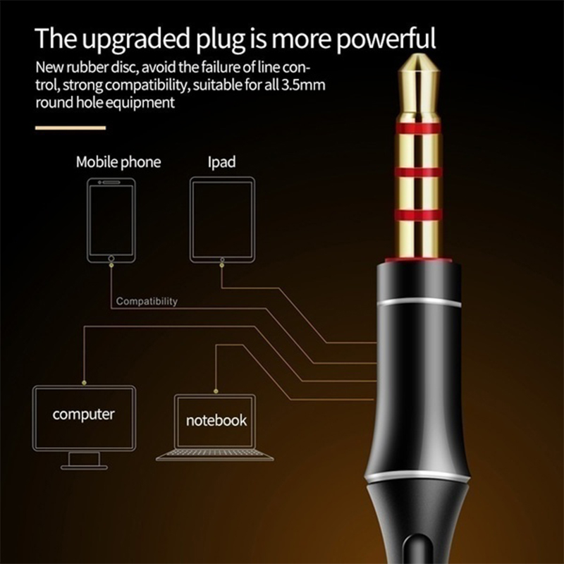 3.5mm Wired Headphones HD Micr - огляд і ціна Gaming Accessories For Android