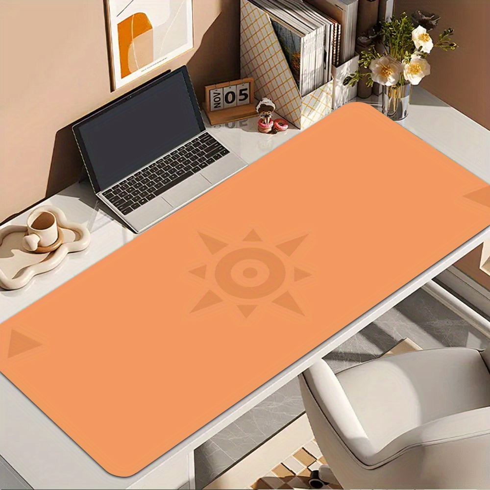 XXL Large Desk Mat Warm Orange - огляд і ціна Desk Corner Mat