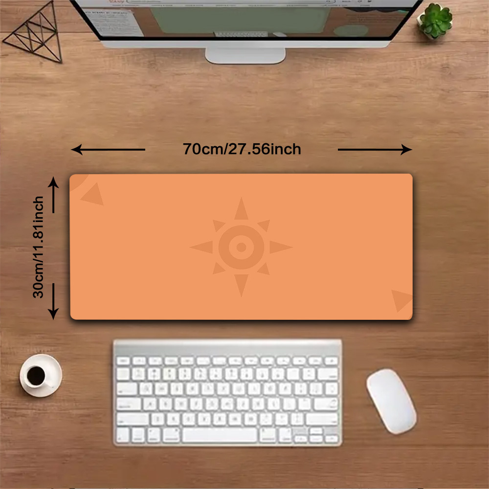 XXL Large Desk Mat Warm Orange - огляд і ціна Desk Corner Mat