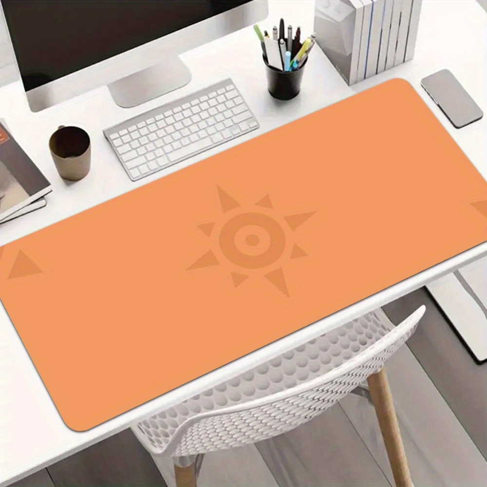 XXL Large Desk Mat Warm Orange - огляд і ціна Desk Corner Mat