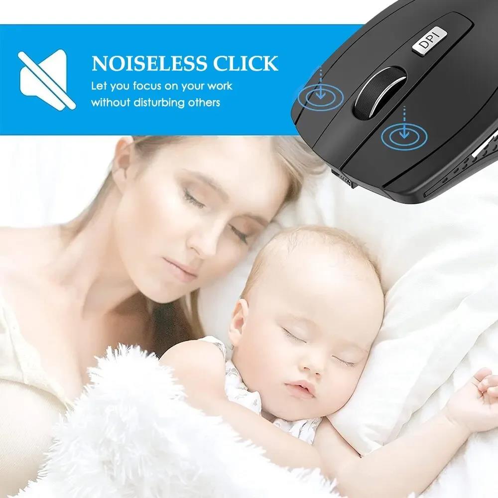 Wireless Mouse 2.4G Silent Mob - огляд і ціна Gaming Accessories Mobile
