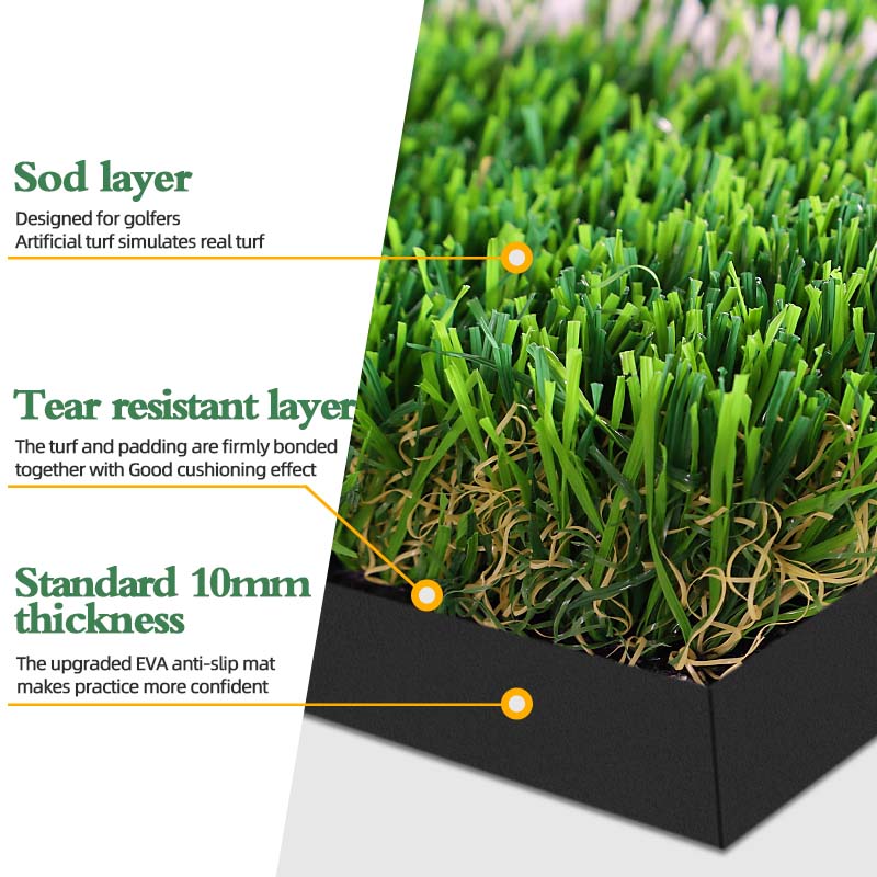 Premium Dual-Turf Golf Mat: Up - огляд і ціна Desk Corner Mat