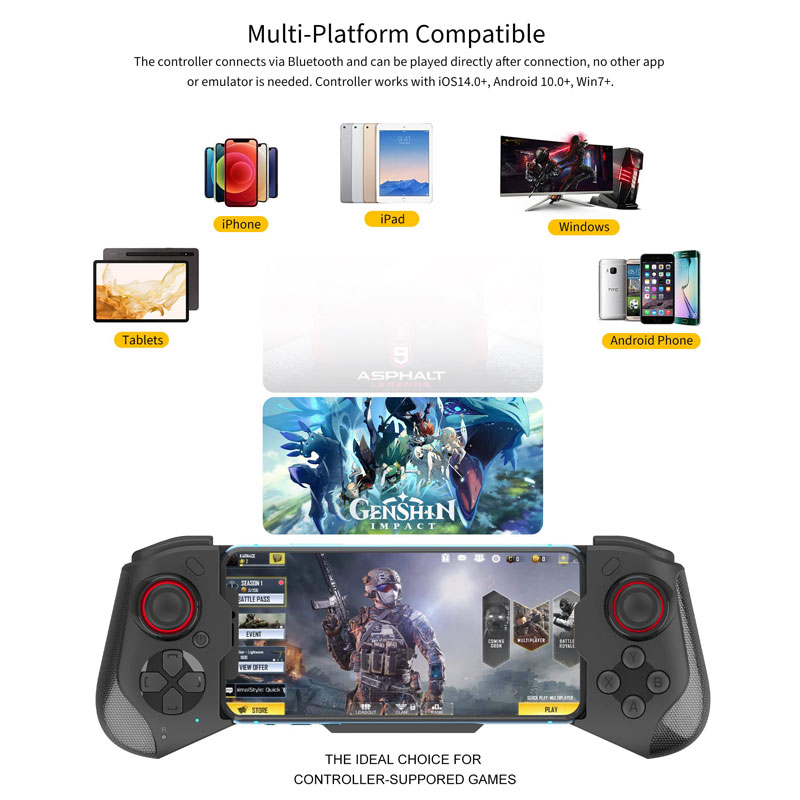 Mobile Phone Controller for iP - огляд і ціна Gaming Accessories For Android