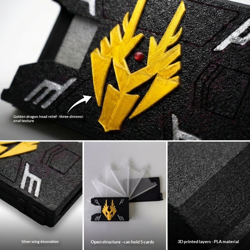 Kamen Rider Ryuki 3D Printed C - огляд і ціна Gaming Accessories Box