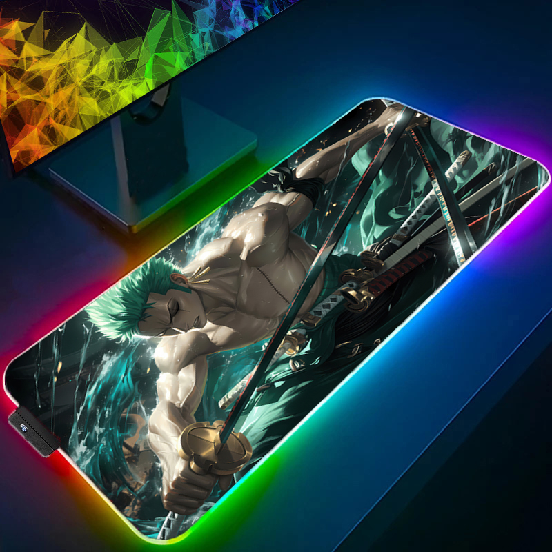 ONE PIECE Zoro Mouse Pad RGB G - огляд і ціна Gaming Accessories For Gaming Desk