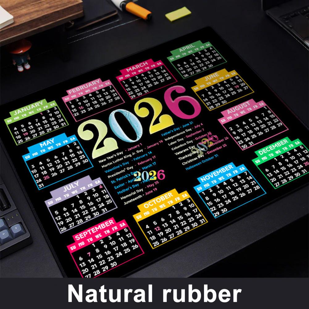 2026 Calendar Mouse Pad Waterp - огляд і ціна Gaming Accessories For Gaming Laptop