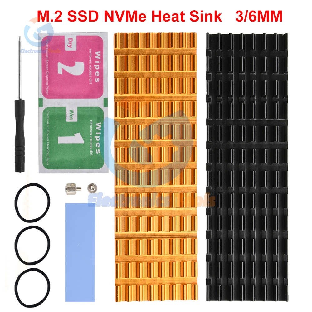 M.2 SSD NVMe Heat Sink M2 2280 - огляд і ціна M2 Heatsink Cooler