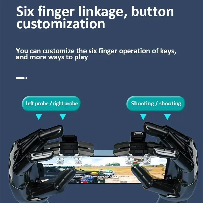 JS65 Mobile Phone Game Trigger - огляд і ціна Gaming Accessories For Android