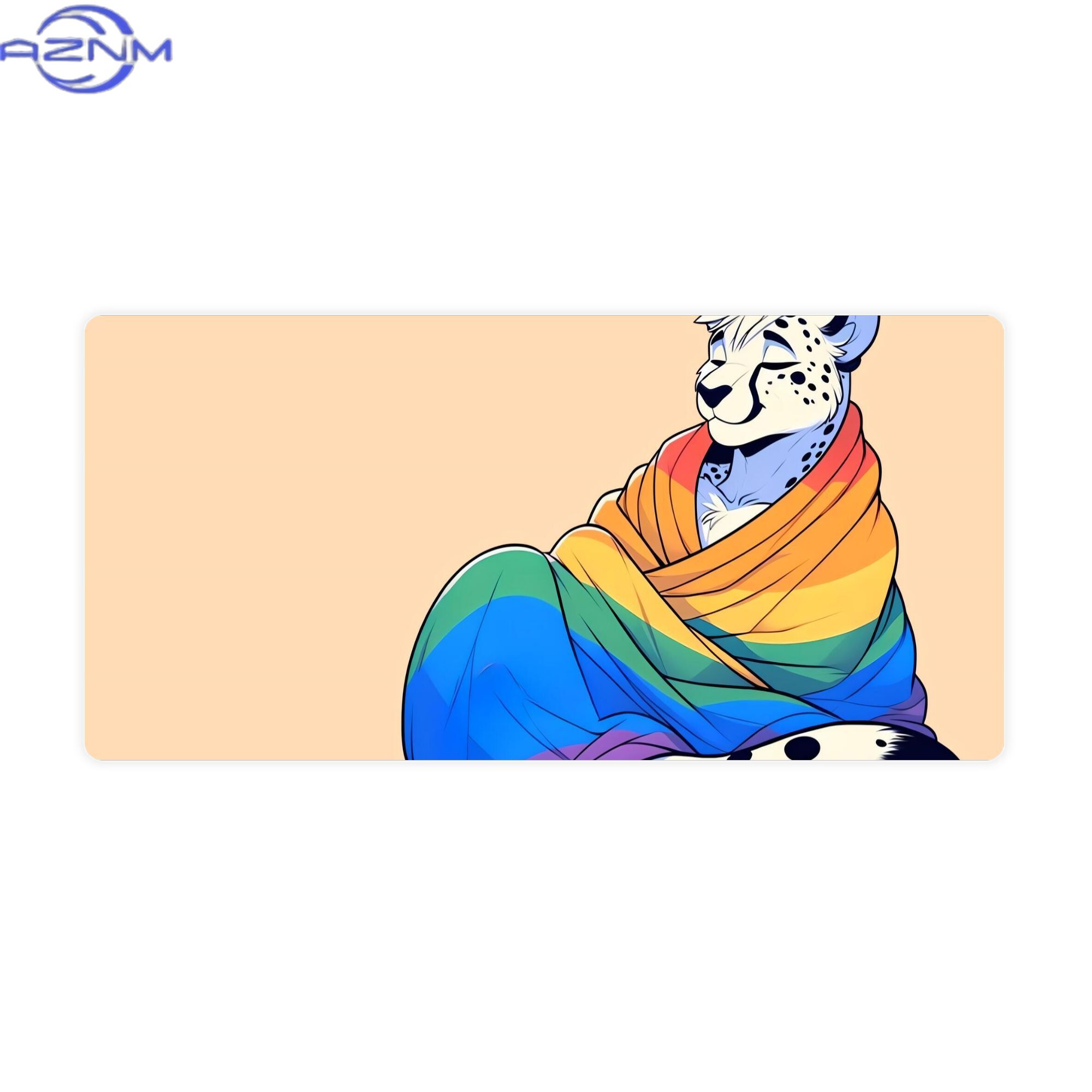 Comfy Womfy Furry Pride Cheeta - огляд і ціна Desk Corner Mat