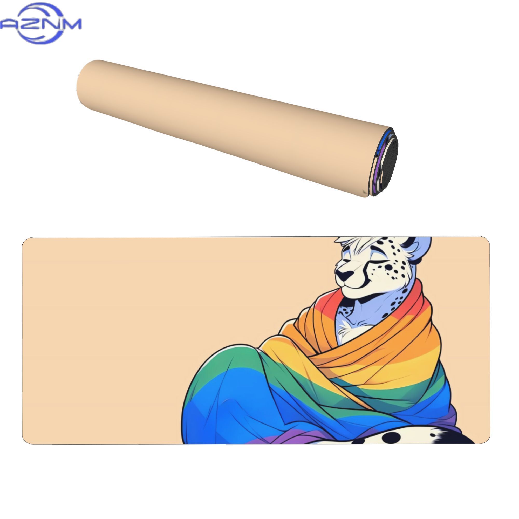 Comfy Womfy Furry Pride Cheeta - огляд і ціна Desk Corner Mat