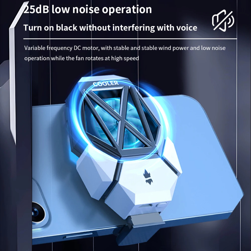 DY08 Mobile Phone Cooling Fan  - огляд і ціна Gaming Accessories Mobile