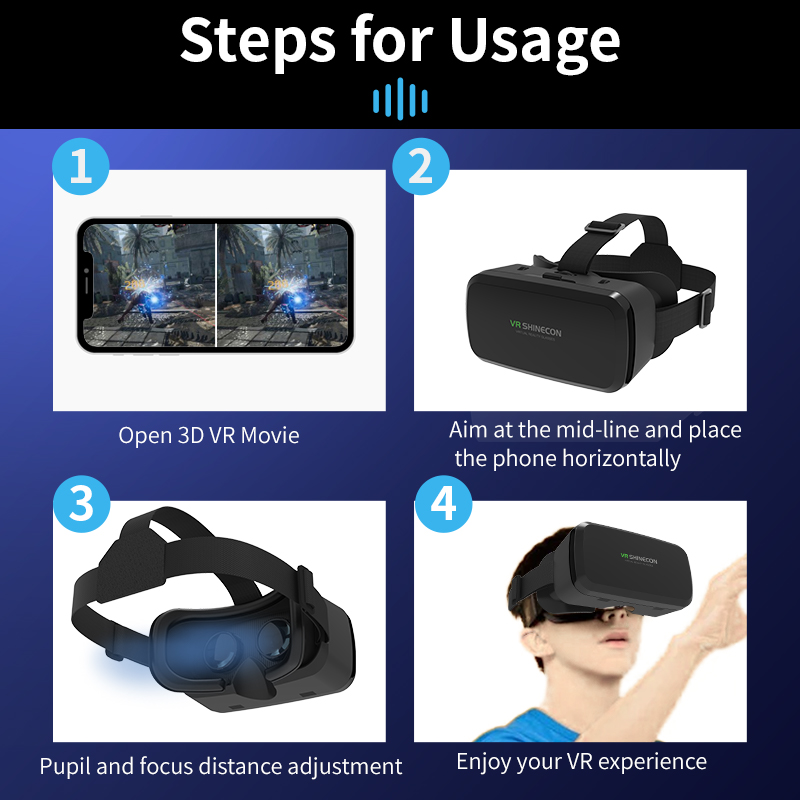 VR Glasses 3D Headset Virtual  - огляд і ціна Gaming Accessories 10 Year Old