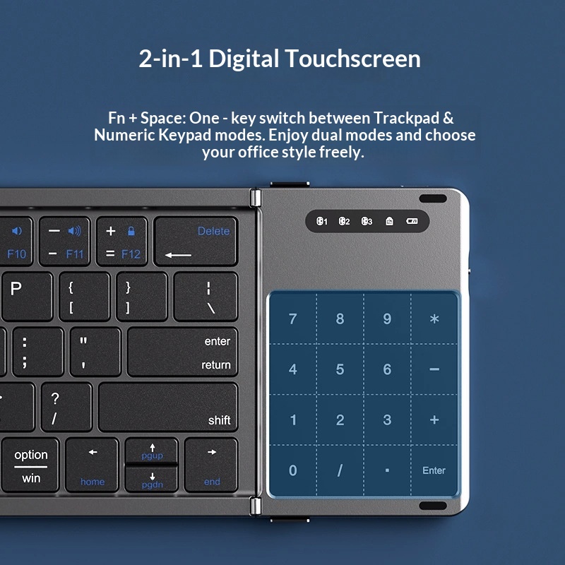 Mengzu Tri Fold Wireless Bluet - огляд і ціна Gaming Accessories Laptop