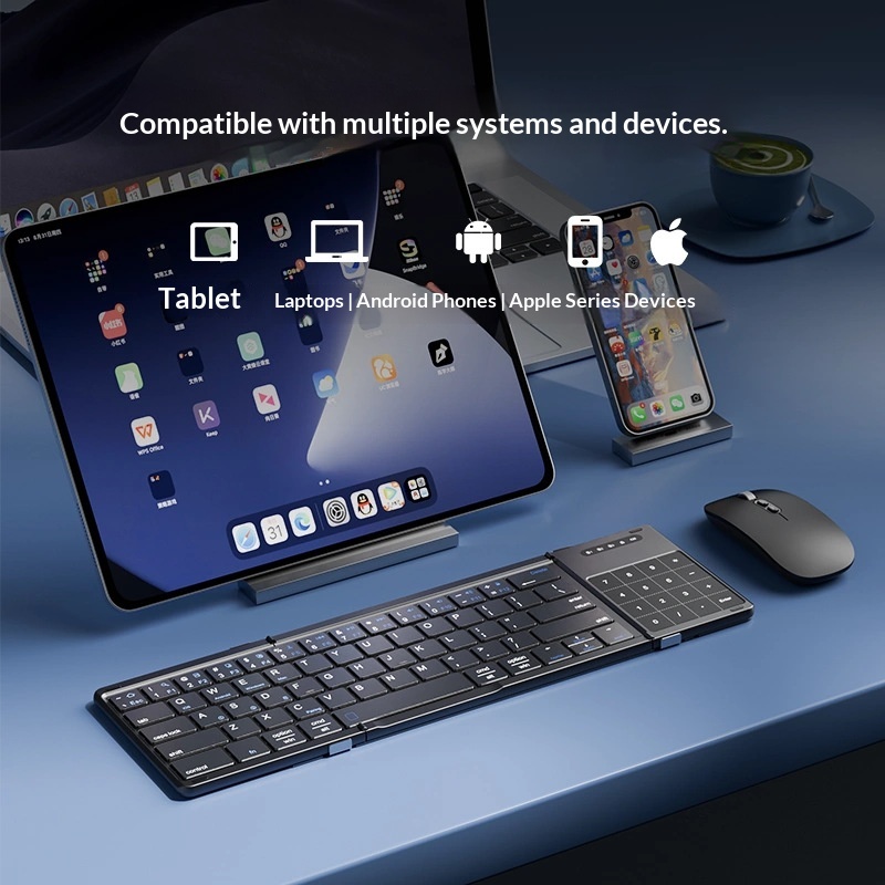 Mengzu Tri Fold Wireless Bluet - огляд і ціна Gaming Accessories Laptop