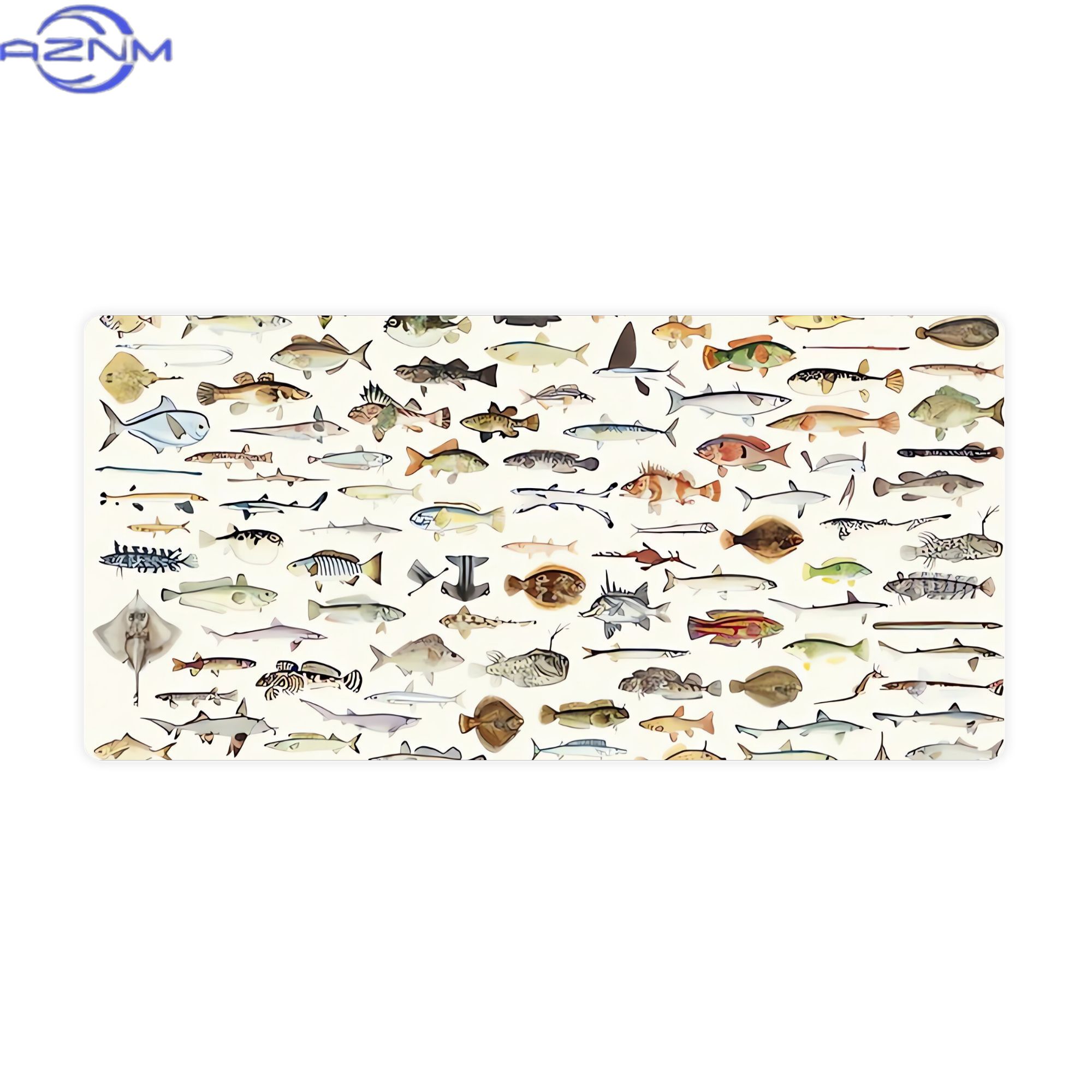 Fish Desk Mat for Mood Lightin - огляд і ціна Desk Corner Mat