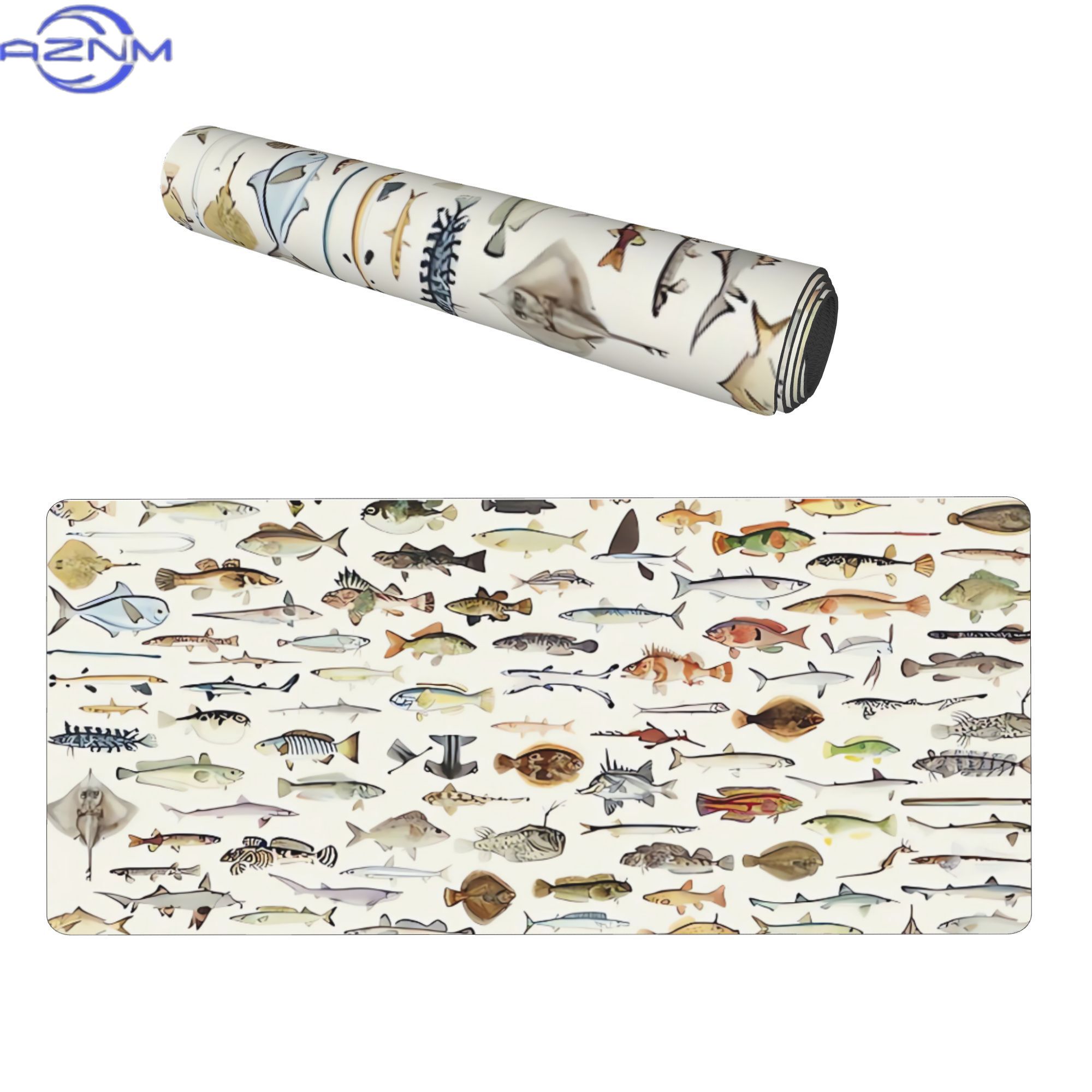 Fish Desk Mat for Mood Lightin - огляд і ціна Desk Corner Mat