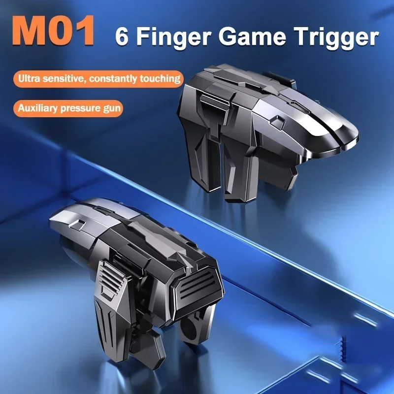 M01 6 Fingers Mobile Phone Gam - огляд і ціна Gaming Accessories For Android