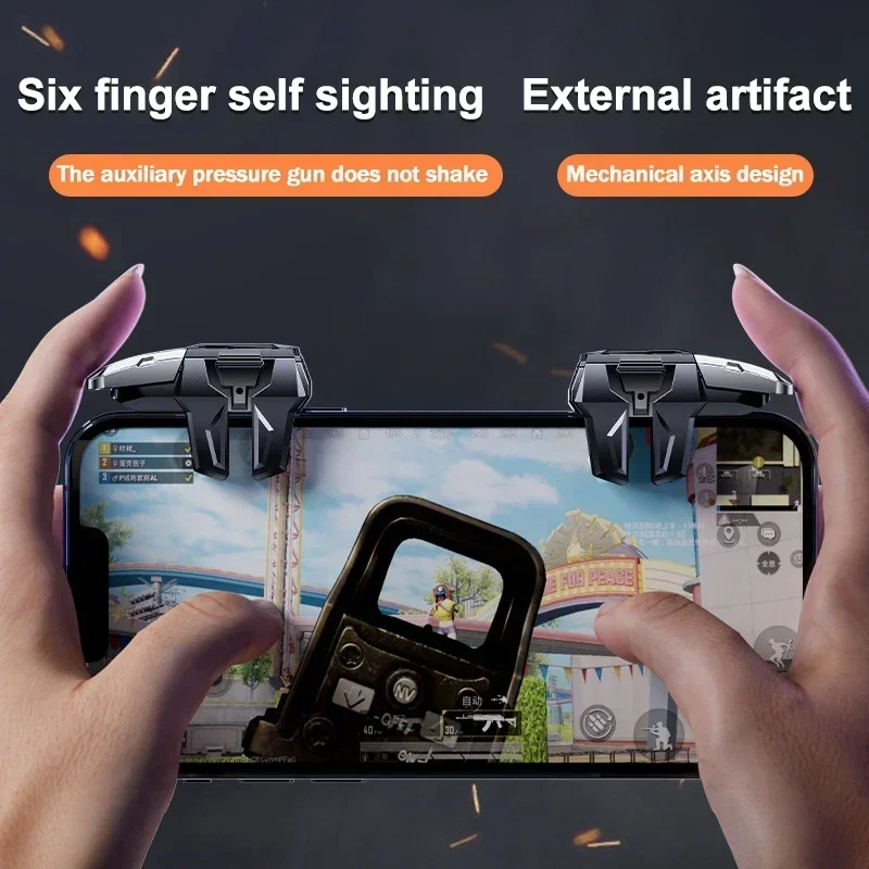 M01 6 Fingers Mobile Phone Gam - огляд і ціна Gaming Accessories For Android