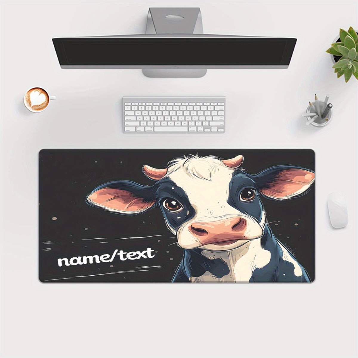 Cute Cow Cartoon Mouse Pad XXL - огляд і ціна Gaming Accessories Name