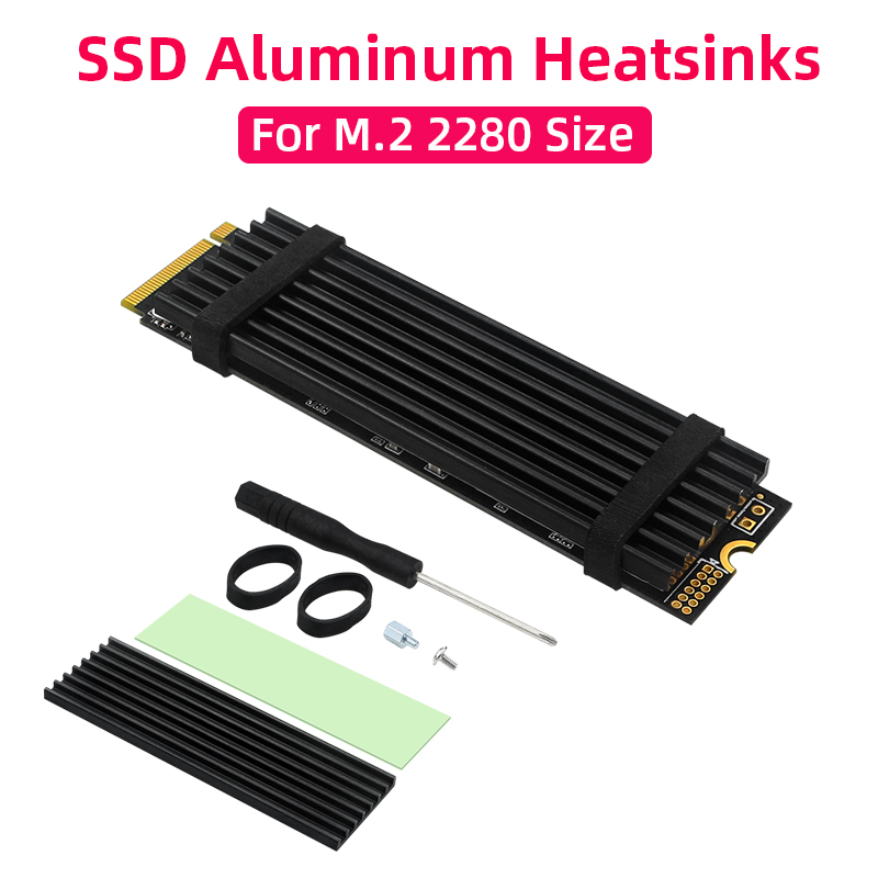 M.2 SSD Heatsink Aluminum Radi - огляд і ціна M2 Heatsink Cooler