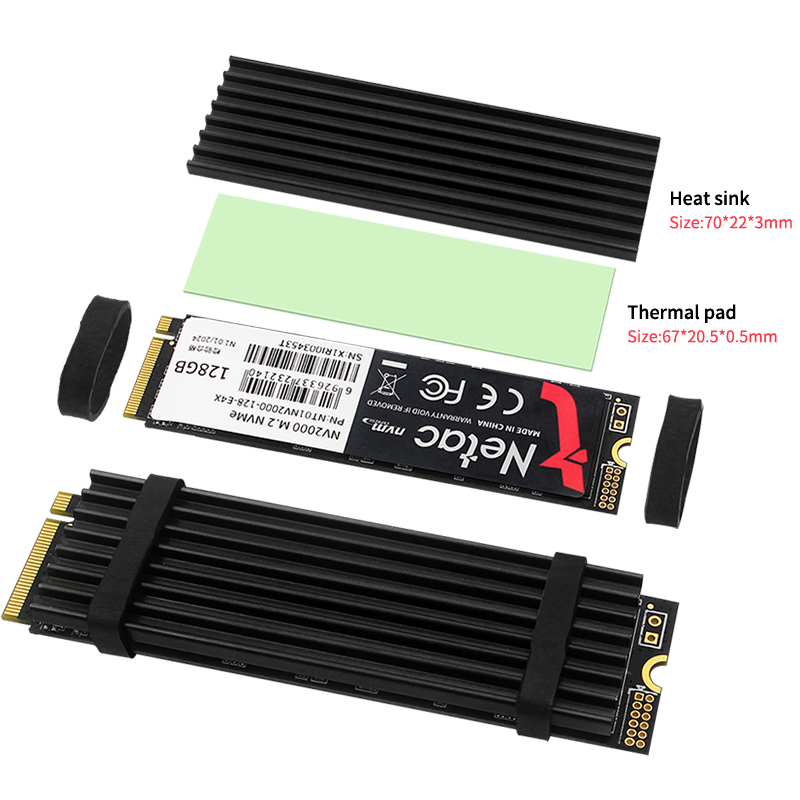 M.2 SSD Heatsink Aluminum Radi - огляд і ціна M2 Heatsink Cooler