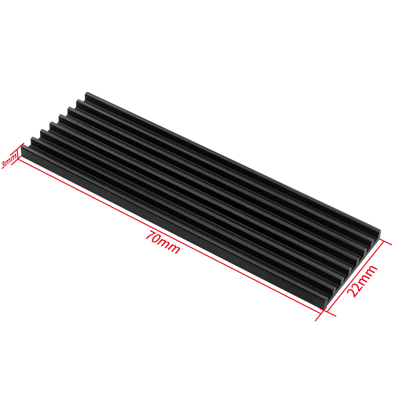 M.2 SSD Heatsink Aluminum Radi - огляд і ціна M2 Heatsink Cooler
